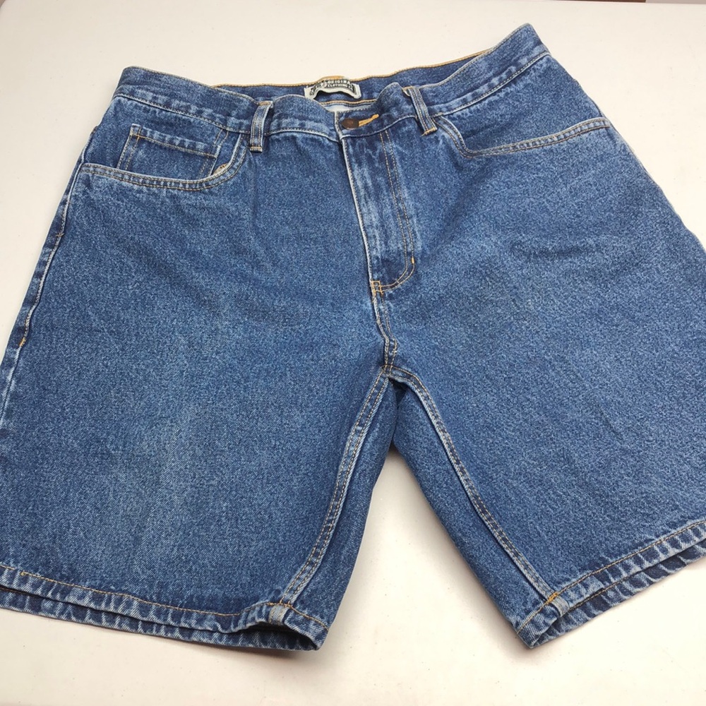 LIKE NEW MENS ROUTE 66 HEAVYWEIGHT JEAN SHORTS W36 ⭐️